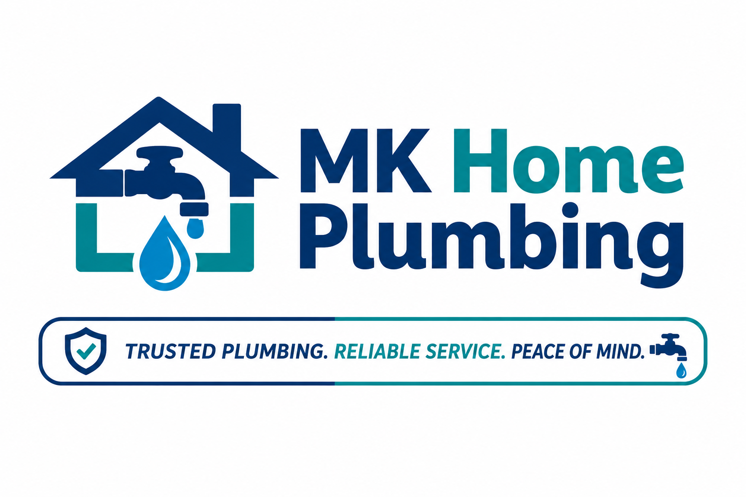 MK Home Plumbing Logo - Local Plumber in Milton Keynes